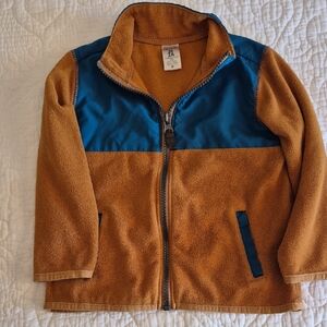 Carter's Blue and Tan Fleece Jacket